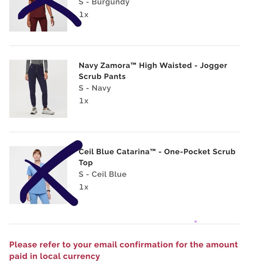 FIGS ZAMORA NAVY BLUE JOGGERS